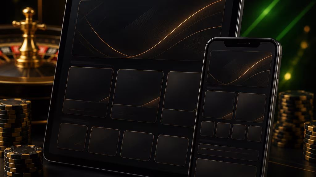 Alvynn mobile casino access on a smartphone